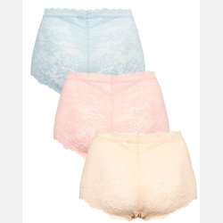 Missya 3-paks blonde trusser, set bagfra