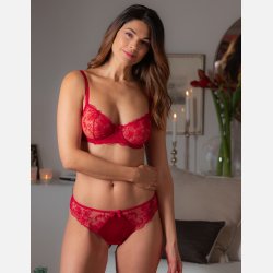 Blonde BH let gennemsigtig