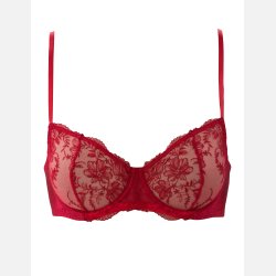 Blonde BH let gennemsigtig