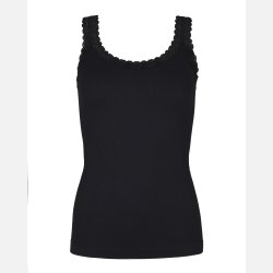 Frida rib microfiber top - fs i flere farver