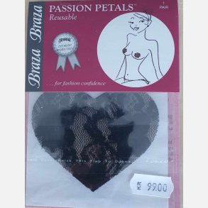 Nipple cover hjerteformet