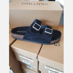 Sandal i sort fra Vanting