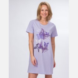 Natkjole med sommerfugle