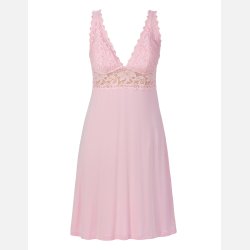 Natkjole med blonder