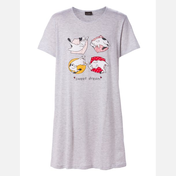 Natkjole med kort �rme