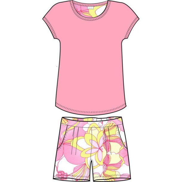 Pyjamas T-Shirt og shorts