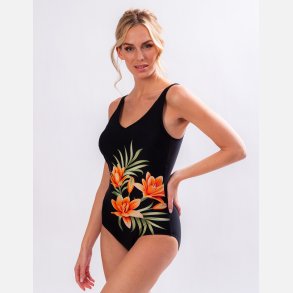 Badedragt med vattering (kan tages ud)