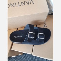 Sandal i sort fra Vanting